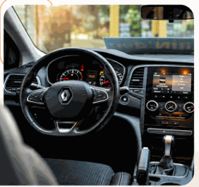 Temiz ve Bakımlı Araç Kokpiti - Ecrin Rent A Car